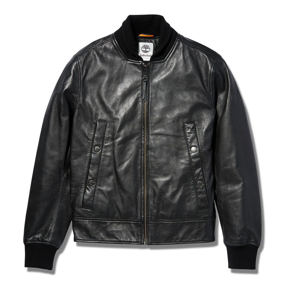 Jaqueta Masculino - Timberland Soft Couro - MHVXQ2670 - Pretas